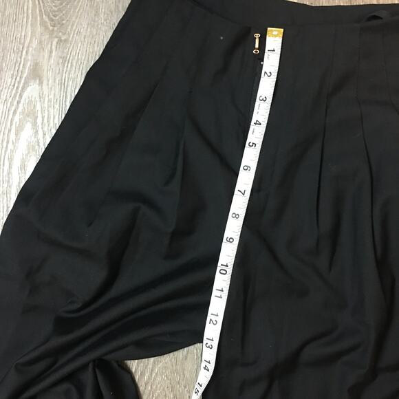 Commense black front pleated Wide leg dress pants Size XS - Picture 9 of 10